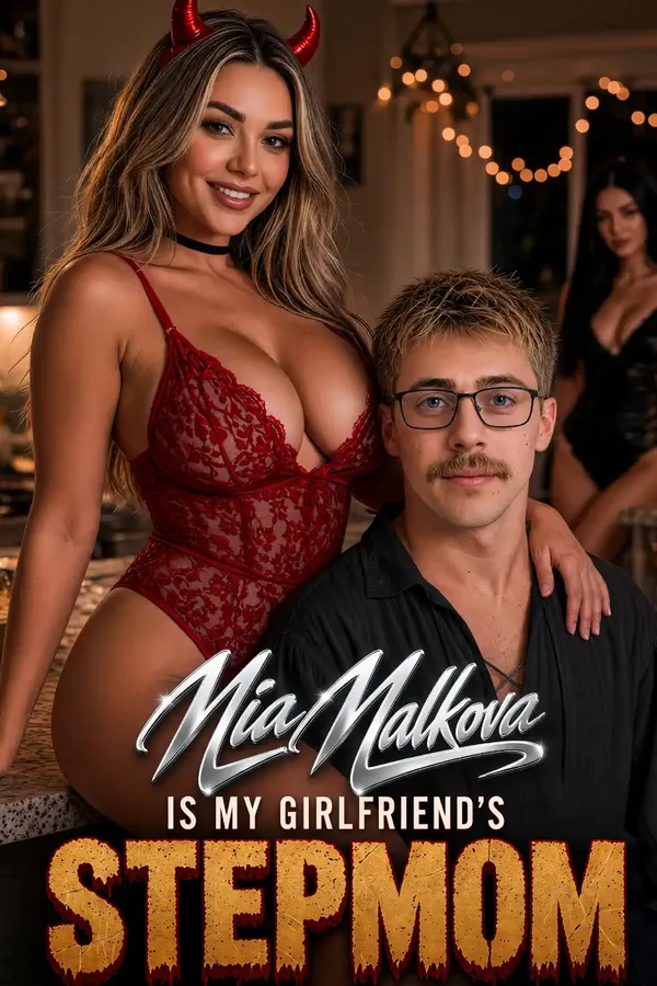 Poster of Mia Malkova Is My Girlfriend's Step-Mom, a Candy AI Shorts series