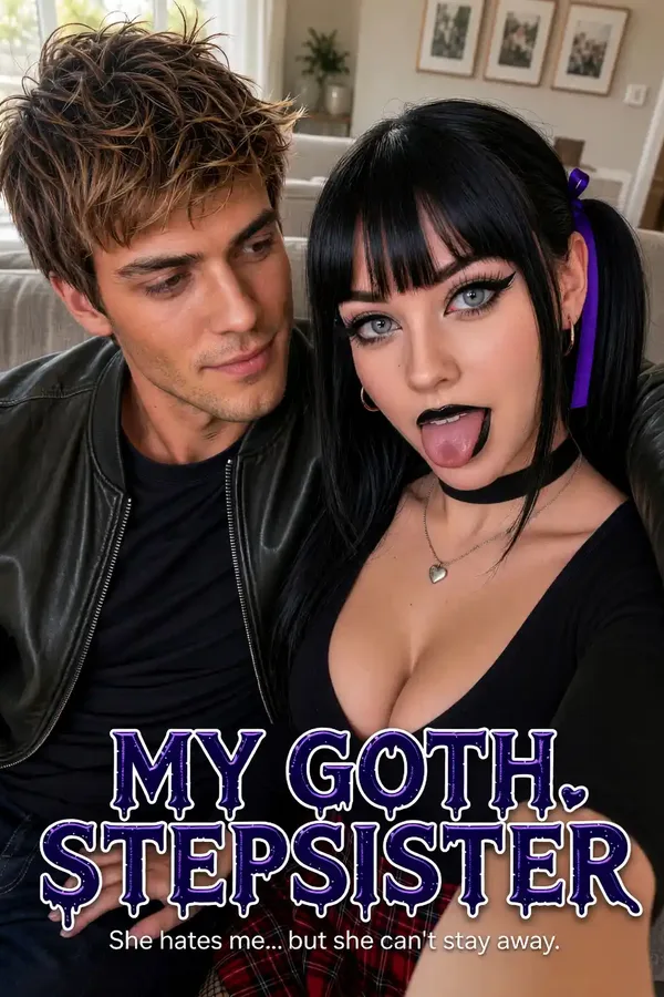Poster of My Goth Stepsister, a Candy AI Shorts series