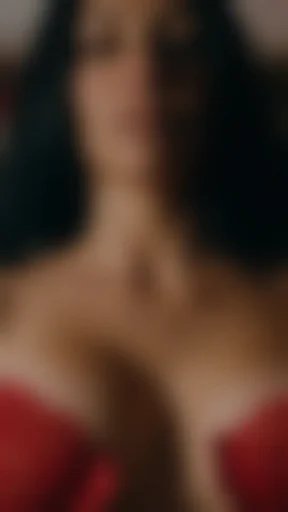Blurred still from episode 4 of My Bachelor Gift was My Fiancée's Mom, a paid episode