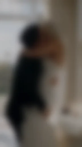 Blurred still from episode 5 of My Dad's Bride Wants Me First!, a paid episode