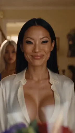 Still from episode 1 of My One-Night Stand Is My Girlfriend's Mom, a free episode